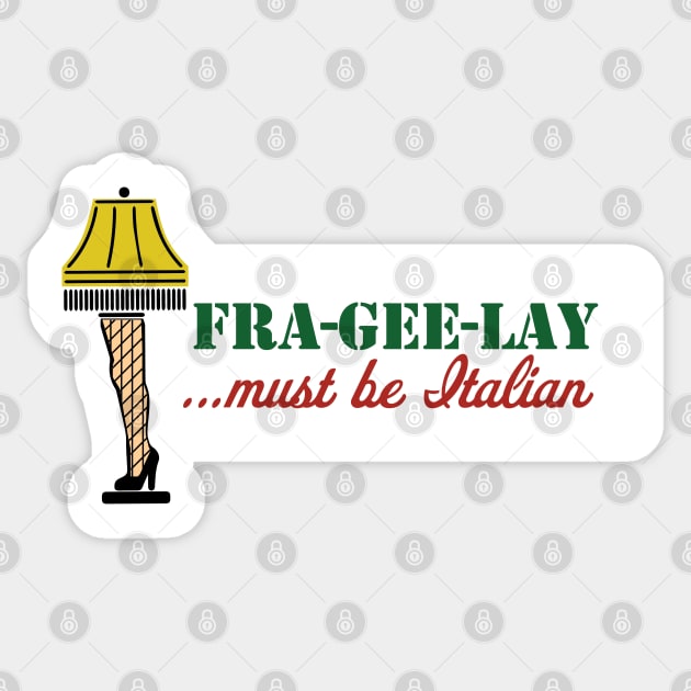 Fragile Sticker by OffBookDesigns